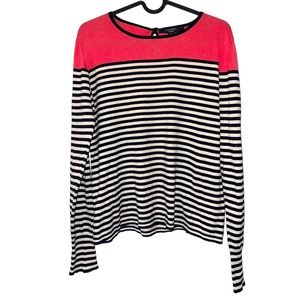 MaxMara Weekend Coral Navy White‎ Stripe Sweater